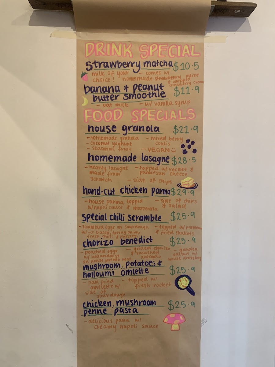 Menu Shillinglaw Cafe-1