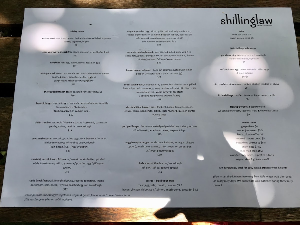 Menu Shillinglaw Cafe-5
